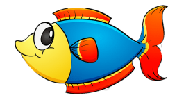 Тропическая рыба Мультяшный, Мультяшная рыбка, Мультипликационный персонаж,  синий, животные png | Klipartz